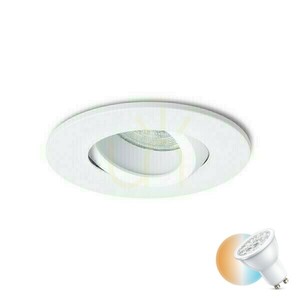 Galo R zapustená stropná šošovka biela 230 V Led Gu10 9 W Ip65 small 0