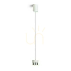 Závesné svietidlo Juniper s nastavením výšky Biely chróm 230 V Led 15 W 30° 3000 K small 1