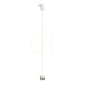Závesné svietidlo Juniper s nastavením výšky Biely chróm 230 V Led 15 W 30° 3000 K small 2