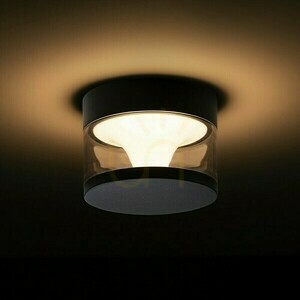 Brenda Vonkajšia nástenná lampa Povrchová montáž Čierna 230 V Led 9 W Ip65 3000 K small 1