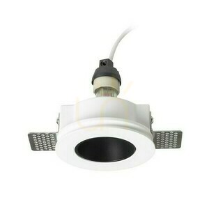 Pevné zapustené svietidlo Rendl DAYTONA sadrové čierne GU10 8 W R14157 small 2