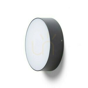 Vonkajšie stropné/nástenné svietidlo Larisa Out 22 povrchová montáž čierne 230V LED 20W IP65 3000K/4000K/5700K small 1