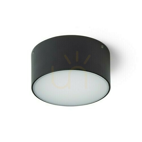 Skontrolujte Vonkajšie plafóny Larisa Out 12 s povrchovou montážou čierna 230 V Led 10 W Ip65 3000 K 4000 5700