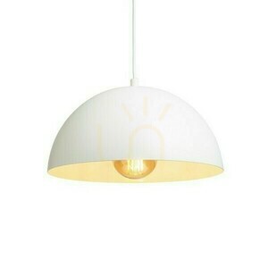 Gladys 30 White/White 230 V Led E27 15 W závesné svietidlo. small 2