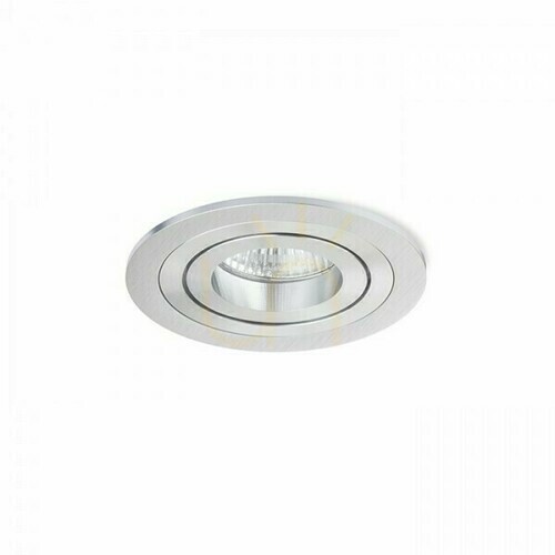 Skontrolujte Pasadena Gu10 R Zapustené svietidlo z brúseného hliníka 230 V Led 7 W.