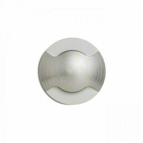 Skontrolujte Zapustené vonkajšie svietidlo Kick Ii Brushed Aluminum 230 V Led 3 W Ip54 3000 K