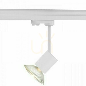 Faxové reflektory pre 3-fázovú koľajnicu biele 230 V Led Gu10 12 W. small 1