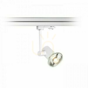 Faxové reflektory pre 3-fázovú koľajnicu biele 230 V Led Gu10 12 W. small 5
