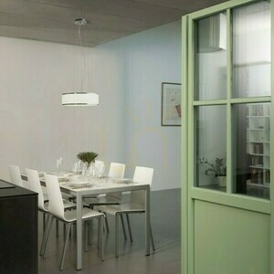 Cassablanca Led 40 Chróm/Sklo Závesné svietidlo 230 V 35 W 3000 K small 1