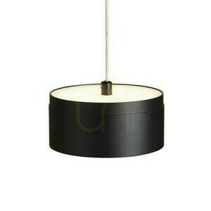 Sfera Dimm závesná lampa čierna 230 V Led 15+9 W 3000 K small 2