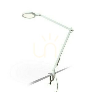 Stolová lampa Ema so svorkou na stôl biela. small 1