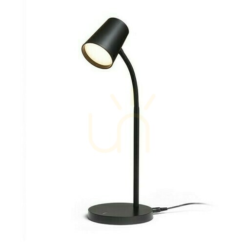 Skontrolujte Verina Stolná lampa čierna 230 V Led 4,5 W 100° 3000 K