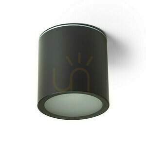 Vonkajšie plafóny Dune Es111 Ceiling Black 230 V Led Gu10 9 W Ip65 small 1