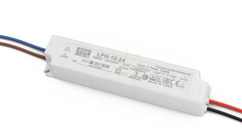 Skontrolujte Napájací zdroj MEAN WELL LPH 24V 18W IP67