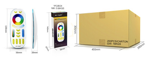 Diaľkový ovládač Mi-Light FUT092 RGB+CCT, 4 zóny, biely, RF 2,4 GHz small 5