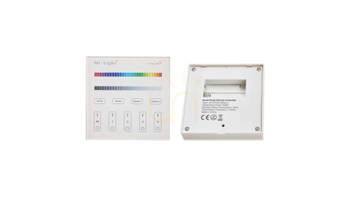 Skontrolujte Mi-Light RF 2.4G 4 ZONE RGB+W B3 SURFACE PANEL