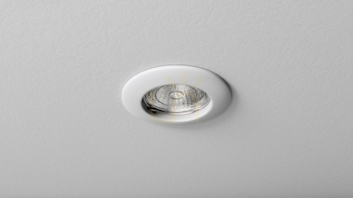 Skontrolujte Zapustené svietidlo Lumines ROKA liate okrúhle pevné biele 20-1110-01