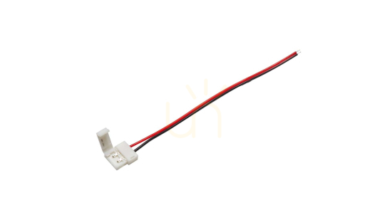 Skontrolujte Konektor LED pásu 10 mm 1-stranný snap-in. káblové pripojenie Konektor LED pásu 10 mm 1-stranný snap-in. káblové pripojenie