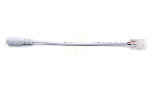 Skontrolujte Konektor LED PRO D pre jednofarebné LED pásiky 10 mm - DC zásuvka 2,1/5,5