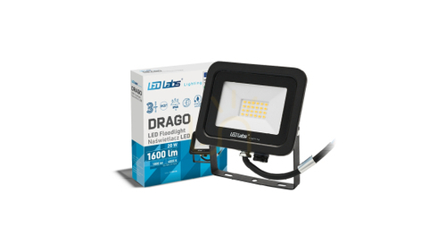 Skontrolujte DRAGO 20W NW IP65 SLIM LED reflektor