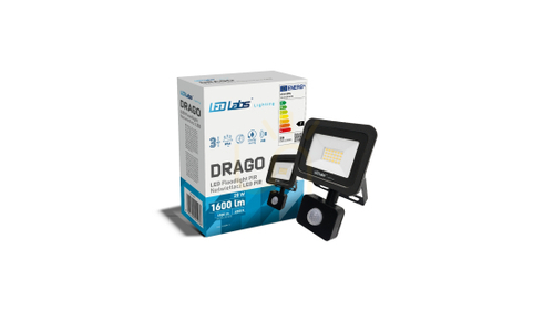 Skontrolujte DRAGO 20W NW IP44 SLIM PIR LED reflektor