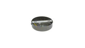 Stropná rozeta LUMINES Ø100 × 26 mm strieborná RAL 9007 – súprava 14-0000-73 small 1