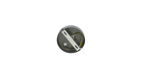 Skontrolujte Stropná rozeta LUMINES Ø100 × 26 mm strieborná RAL 9007 – súprava 14-0000-73