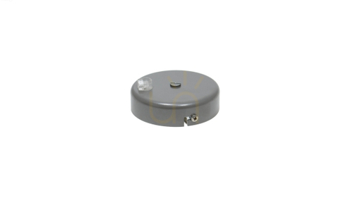 Skontrolujte Stropná rozeta LUMINES Ø100 × 26 mm strieborná RAL 9007 – súprava 14-0000-73