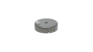 Stropná rozeta LUMINES Ø100 × 26 mm strieborná RAL 9007 – súprava 14-0000-73 small 0