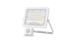 LED reflektor 30W NW SMD IP65 PIR, biely small 0