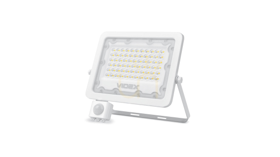 Skontrolujte LED reflektor 50W NW SMD IP65 PIR, biely LED reflektor 50W NW SMD IP65 PIR, biely