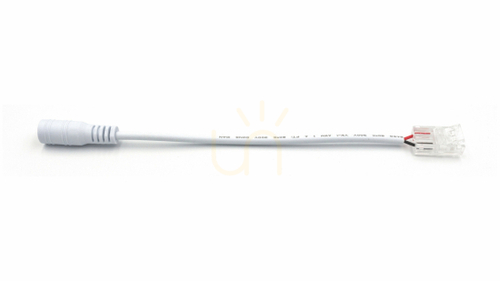 Skontrolujte Konektor LED PRO D MINI pre 8 mm jednofarebné LED pásiky - zásuvka DC 2,1/5,5