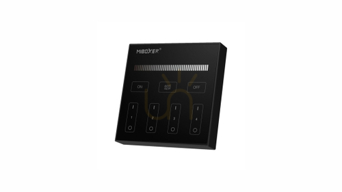 Skontrolujte MiBoxer RF PANEL 4 ZONE MONO - čierny FUT-B1-B