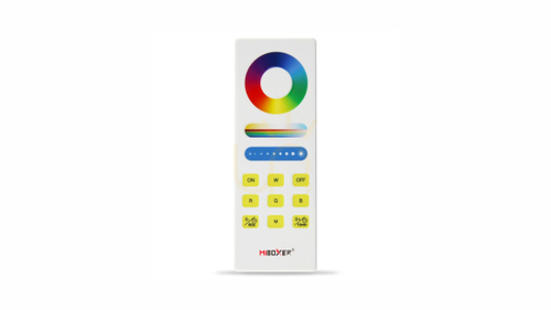 Skontrolujte MiBoxer RF PANEL 1 STREF RGB+CCT - biely PL-FUT088