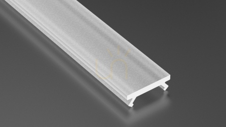 Skontrolujte Tienidlo pre LED profil LUMINES SLIM v2 PMMA FROST ML 1 m