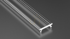 Tienidlo pre LED profil LUMINES SLIM v2 transparentné 2 m small 0