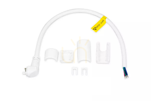 Skontrolujte Napájacie pripojenie pre Neon Flex VR RGB / spodná zásuvka / Bergmen