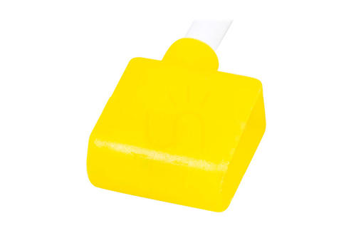 Skontrolujte Zástrčka na pripojenie napájania so spodnou zásuvkou pre BERGMEN Neon Flex HXR One / žltá