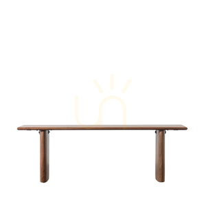Jedálenská lavica Gallery Direct Borden z akáciového dreva, 140 cm small 0