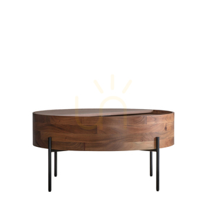 Konferenčný stolík Gallery Direct Risby akáciové drevo prírodný 83 × 40 cm small 4