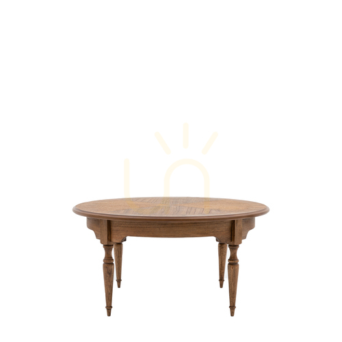 Skontrolujte Konferenčný stolík Gallery Direct Highgrove 90 × 90 cm štvorcový, prírodné drevo