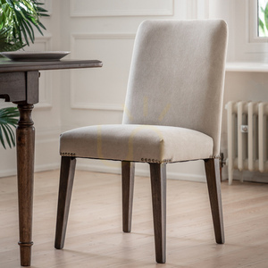 Jedálenské stoličky Gallery Direct Madison cementové ľanové čalúnenie 2 ks small 1