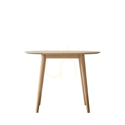 Skontrolujte Jedálenský stôl Gallery Direct Milano okrúhly 100 cm dub prírodný