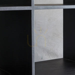 Vitrína Ripple Gallery Direct čierno-zlatá 100 × 35 × 163 cm small 4