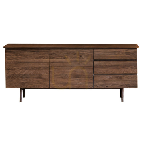 Skontrolujte Príborník Gallery Direct Madrid orech 171 cm 2 dvere 3 zásuvky