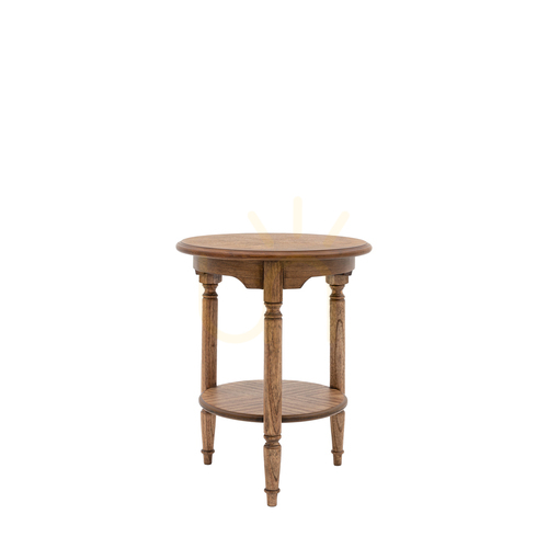 Skontrolujte Príručný stolík Gallery Direct Highgrove 47,5x47,5x60 cm peroba mindi