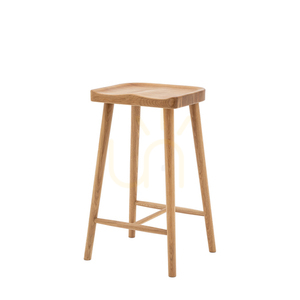 Barová stolička Gallery Direct Tonto dub prírodná 67,5 cm small 1