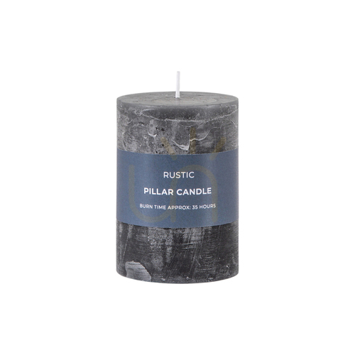 Skontrolujte Stĺpiková sviečka Gallery Direct Rustic Slate bridlicová 7x9,5 cm 2 ks