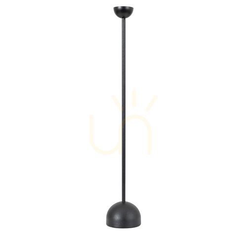 Skontrolujte Svietnik Gallery Direct Roddy veľký čierny kovový 60 cm