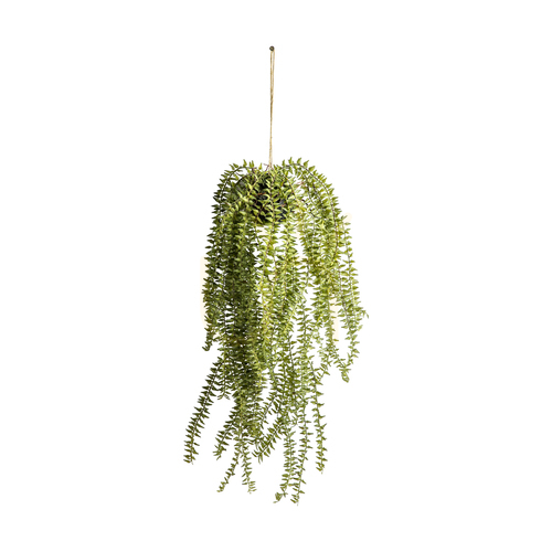 Skontrolujte Závesný umelý kaktus praslička Gallery Direct zelený 58 cm železo/plast